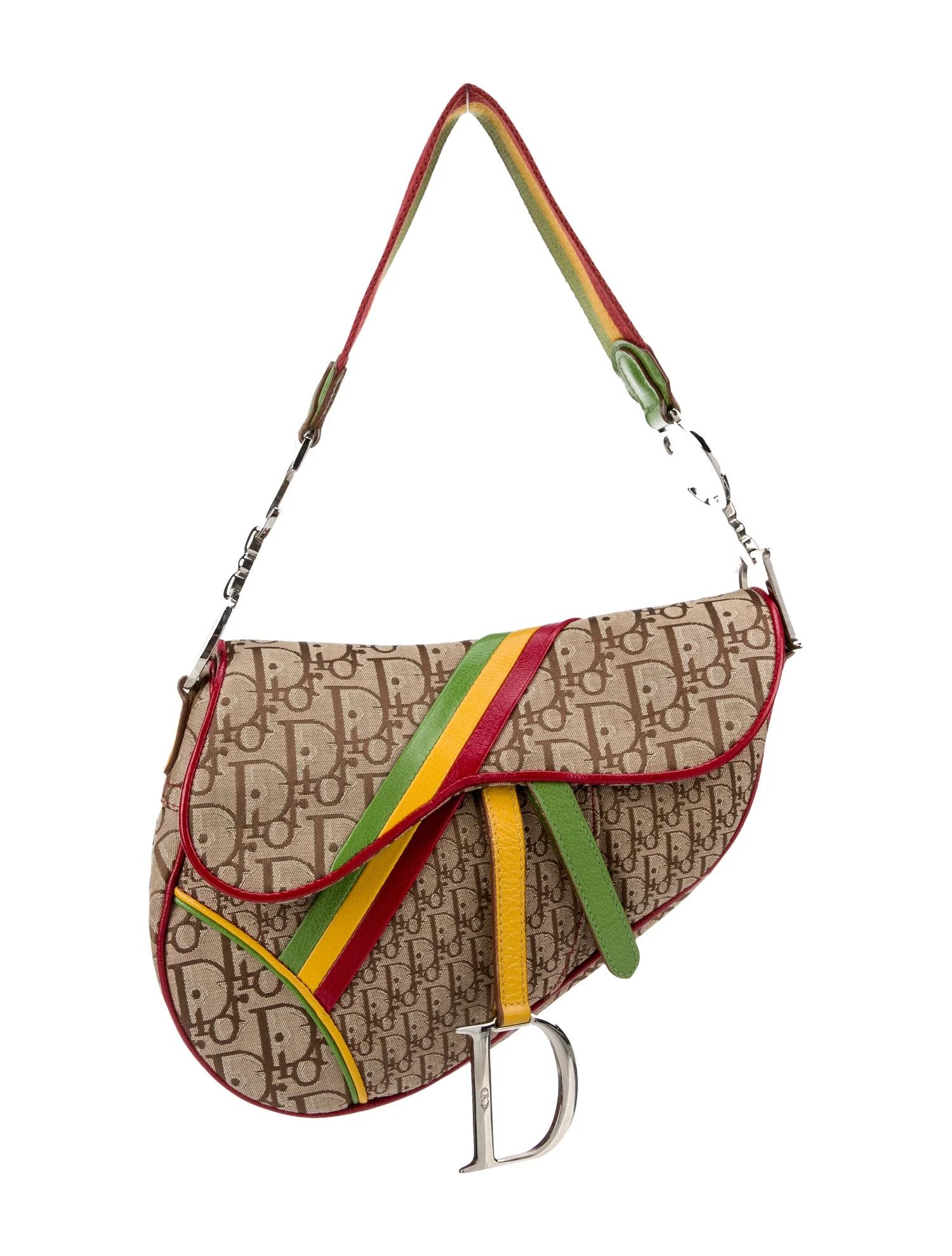 Diorissimo Rasta Saddle Bag | The RealReal