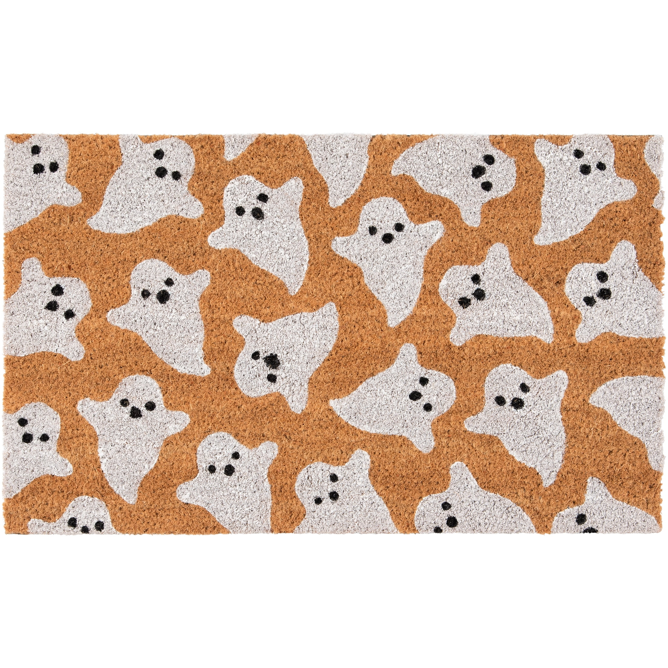Way To Celebrate Ghost Coir Outdoor Doormat, 18"x30" | Walmart (US)