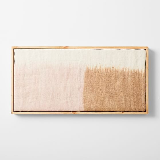 Pure Felt Wall Art, Pink | West Elm (US)