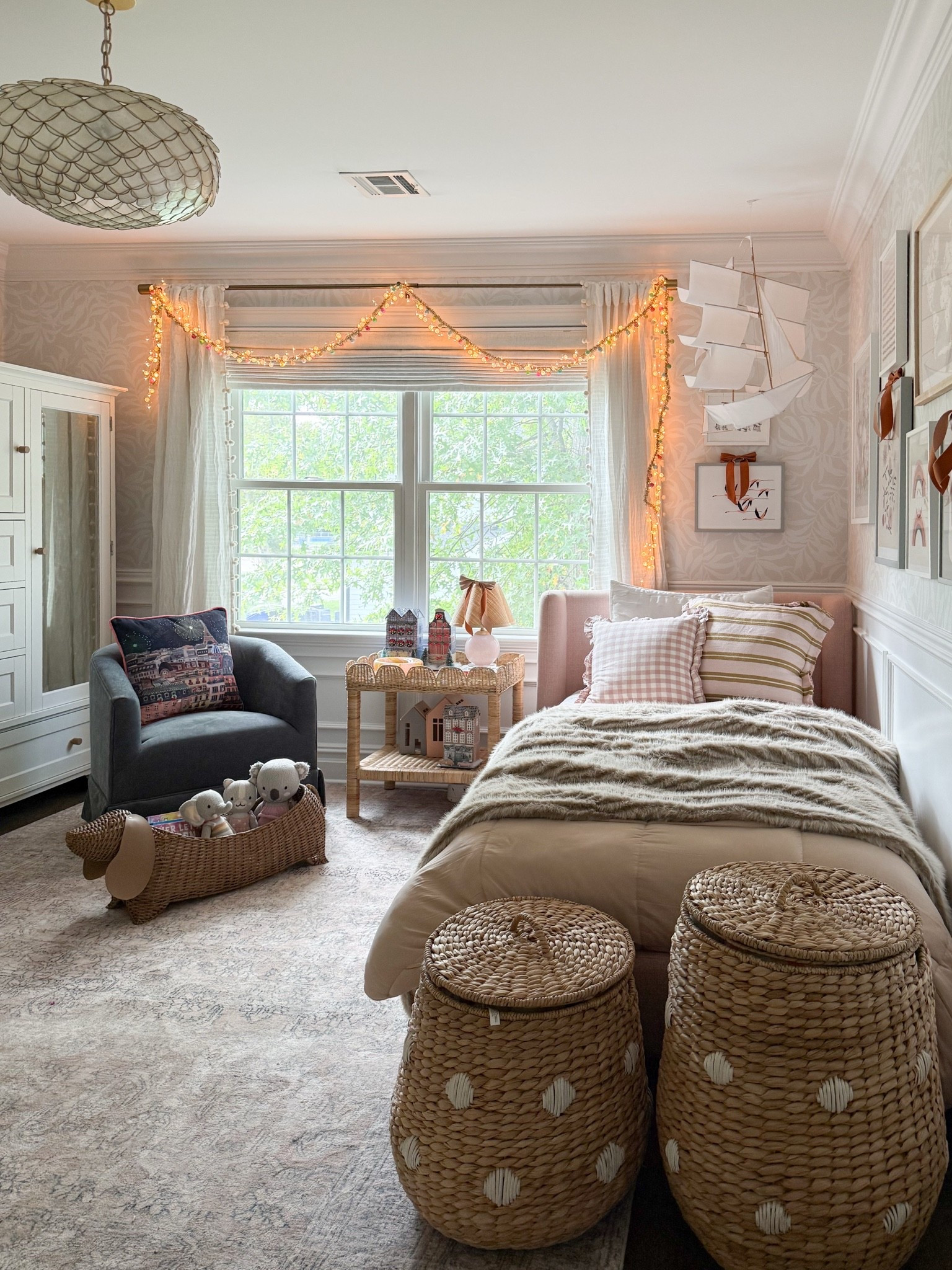 I decorated Ava’s bedroom for the holiday season and it’s so adorable. Colorful garland and lights, cozy bedding, lots of mixed patterns and textures, and updates favorites ✨ Linking everything that I used — it’s all from @Anthropologie

#LTKHome #LTKKids #LTKSeasonal