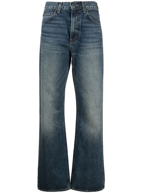 Nili Lotan Mitchell straight-leg Jeans  | Blue | FARFETCH BR | Farfetch (BR)