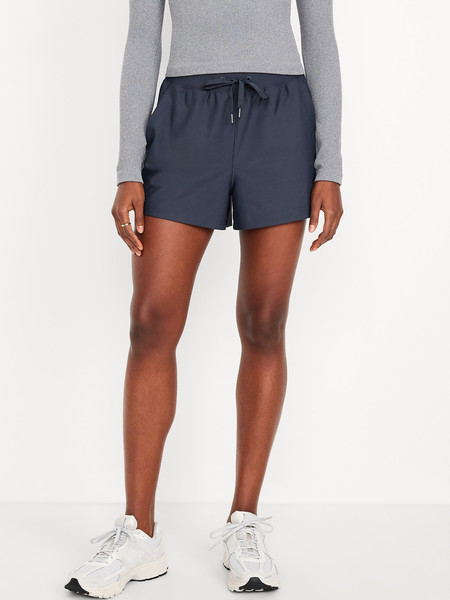 High-Waisted PowerSoft Shorts -- 3-inch inseam | Old Navy | Old Navy (US)
