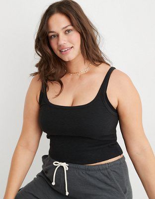 Aerie Cropped Tank Top | Aerie