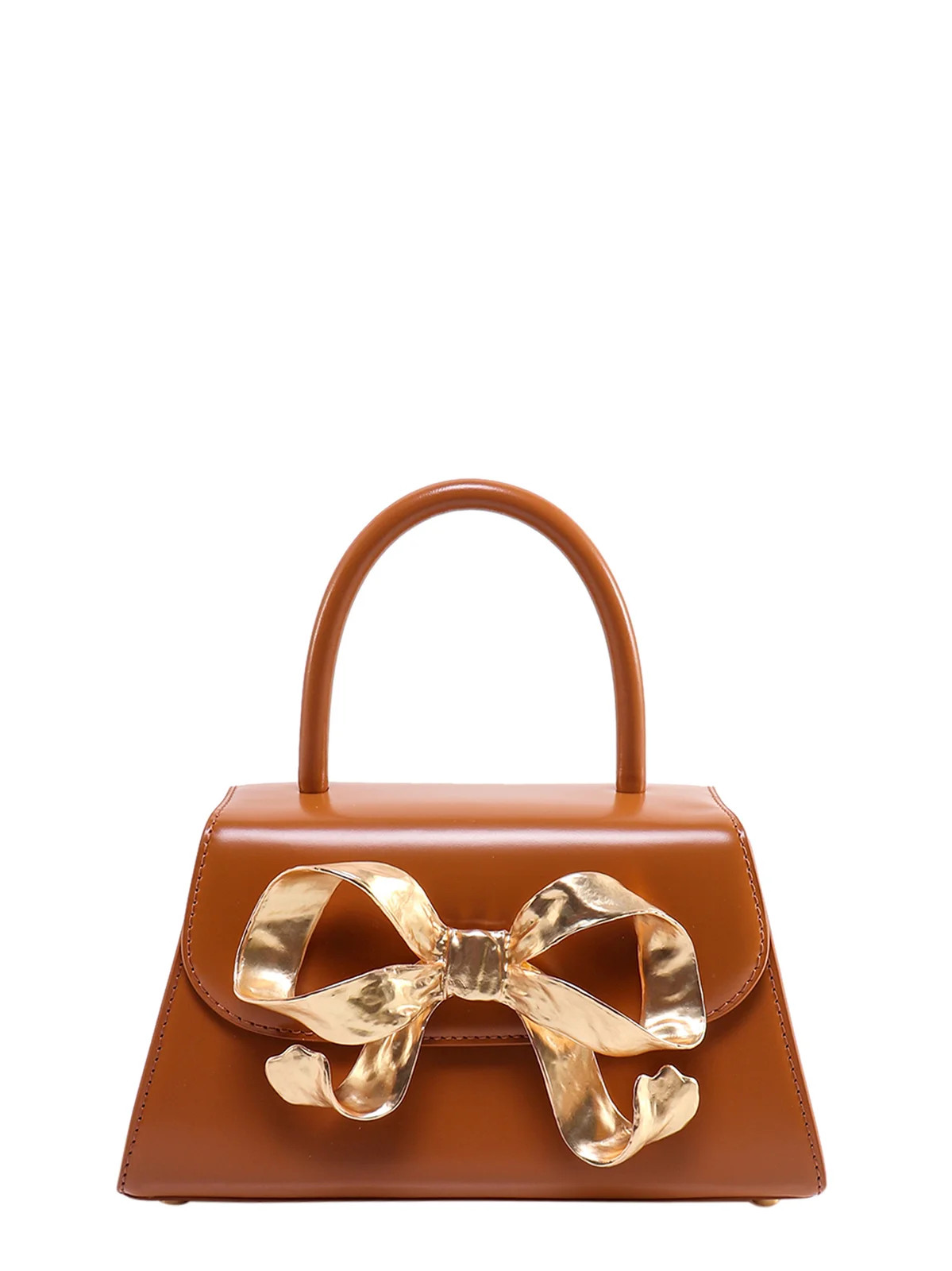 Self-Portrait The Bow Foldover Mini Tote Bag | Cettire Global