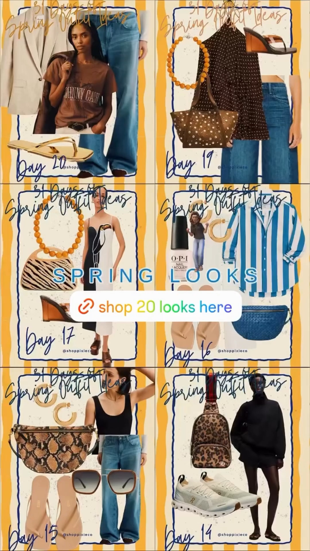 20 Spring looks…. 🦋

#LTKgrwm #LTKOver40 #LTKSeasonal