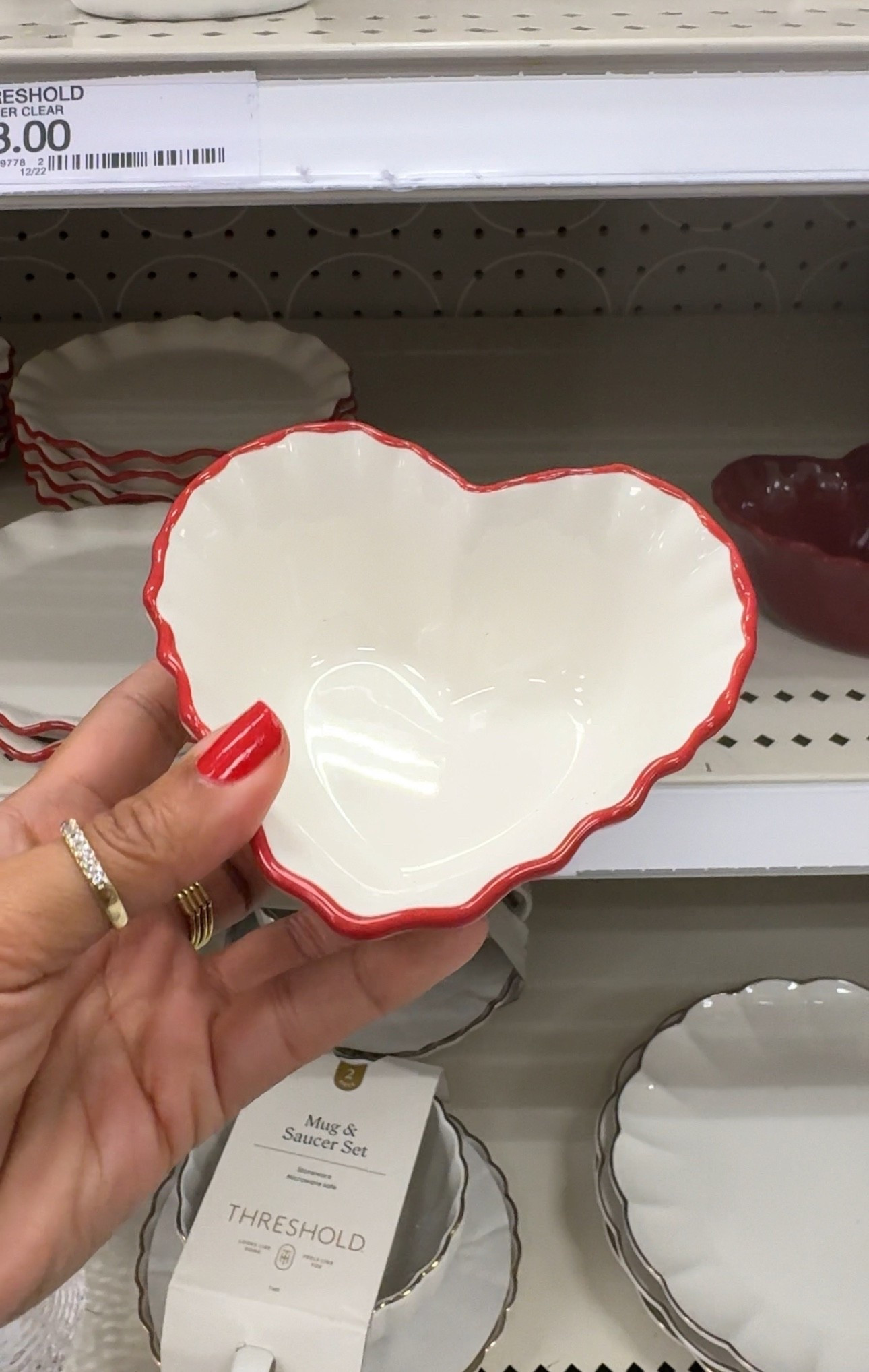 Cutest heart bowl for a Valentines Day party or everyday candy! #valentinesday #galentinesday #targetfinds #target

#LTKfoodie #LTKSeasonal #LTKHome