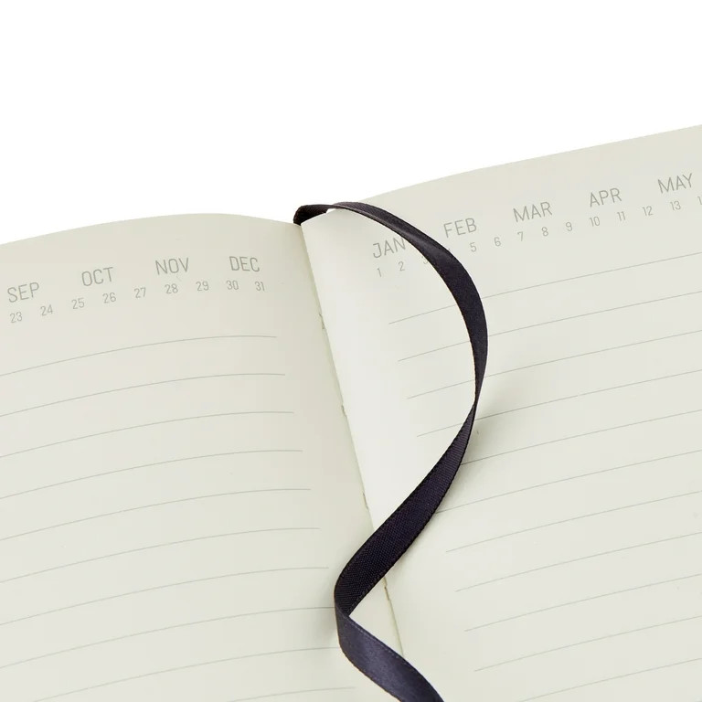 Pen+Gear Hardcover Journal, Rich Black Bookcloth, 7.5" x 10.25" x 0.875", 200 Lined Pages | Walmart (US)