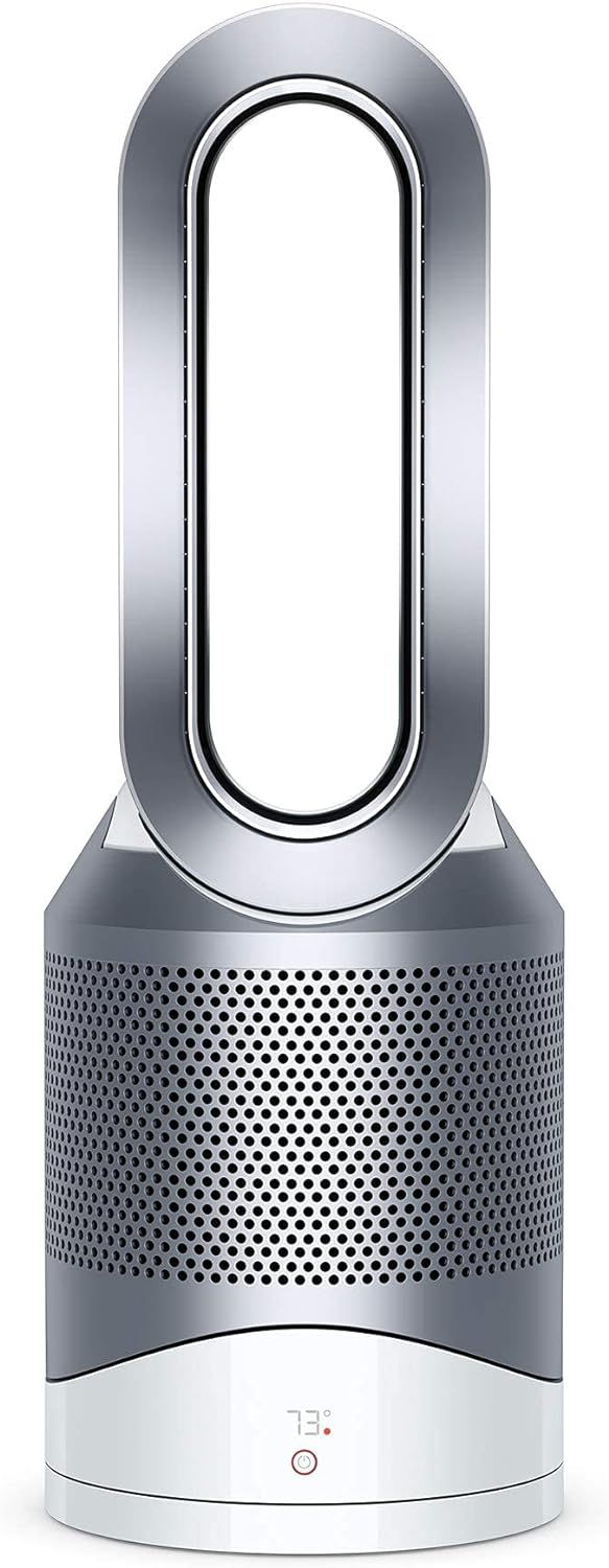 Dyson Pure Hot+Cool™ HP01 Air Purifier, Heater & Fan - White/Silver, 8.7"D x 8.7"W x 24.88"H | Amazon (US)