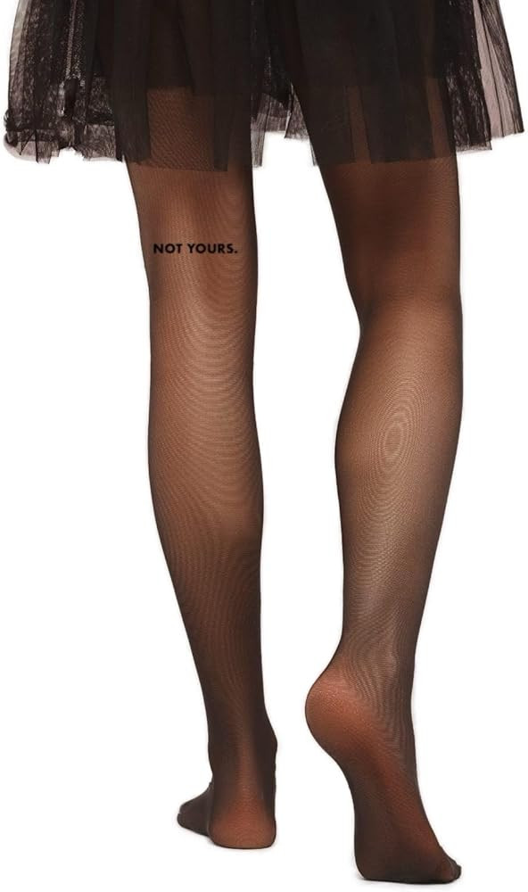 Bite Me Tights – Bold Fashion Printed Hosiery – Flirty Date Night & Clubbing Tights | Amazon (US)