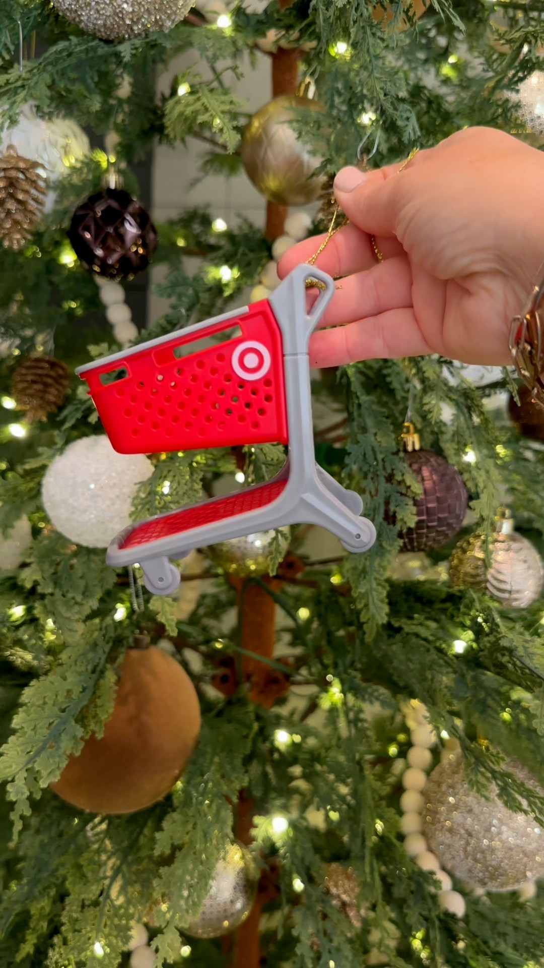 How cute is this ornament! It’s a fun way to gift a gift card. Add it in a burr basket or gift it on its own. Either way it’s a win!❤️🛒🎄

#LTKGiftGuide #LTKHoliday #LTKSeasonal