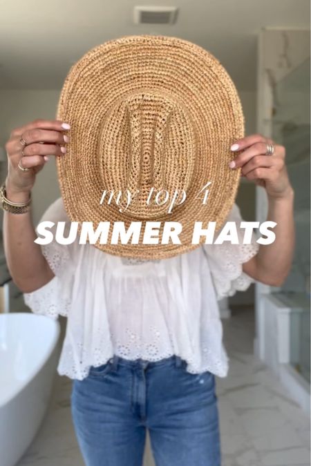 My top 5 summer hats. Practical, cute and versatile. Done! ✔️

#LTKstyletip