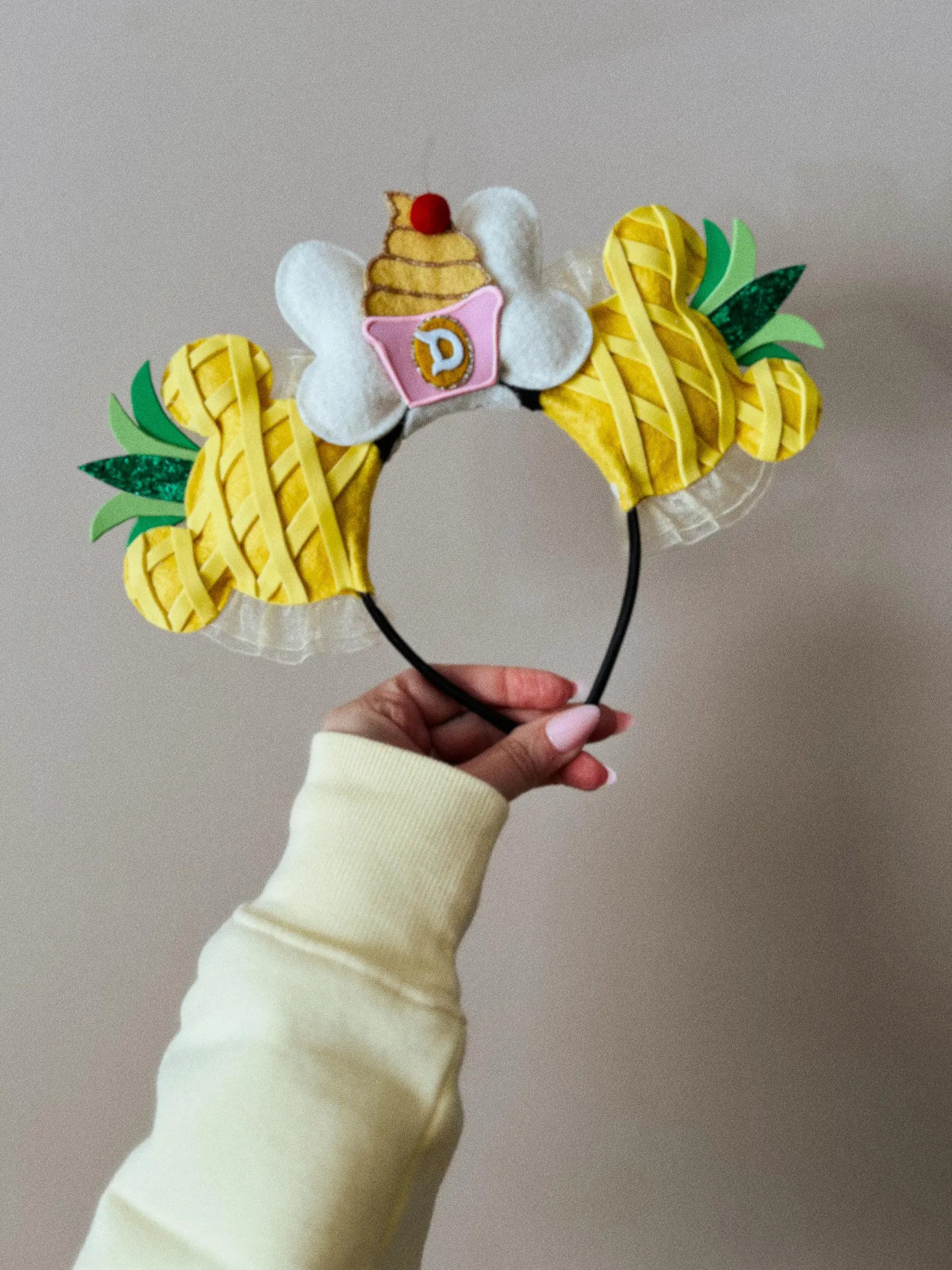 Pineapple Mouse Ears Headband for kids, NO TARIFFS, giddyupandgrow | Etsy (Global)
