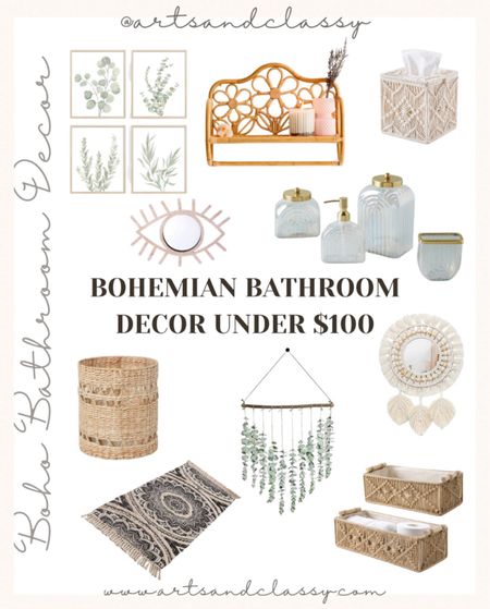 Dreaming of a boho-chic bathroom oasis? Create your own peaceful sanctuary without breaking the bank with these bohemian bathroom decor finds!

#LTKSaleAlert #LTKHome #LTKFindsUnder100