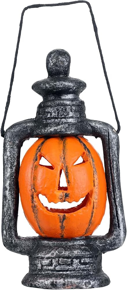 Fun Costumes Light Up LED Pumpkin Lantern Standard | Amazon (US)