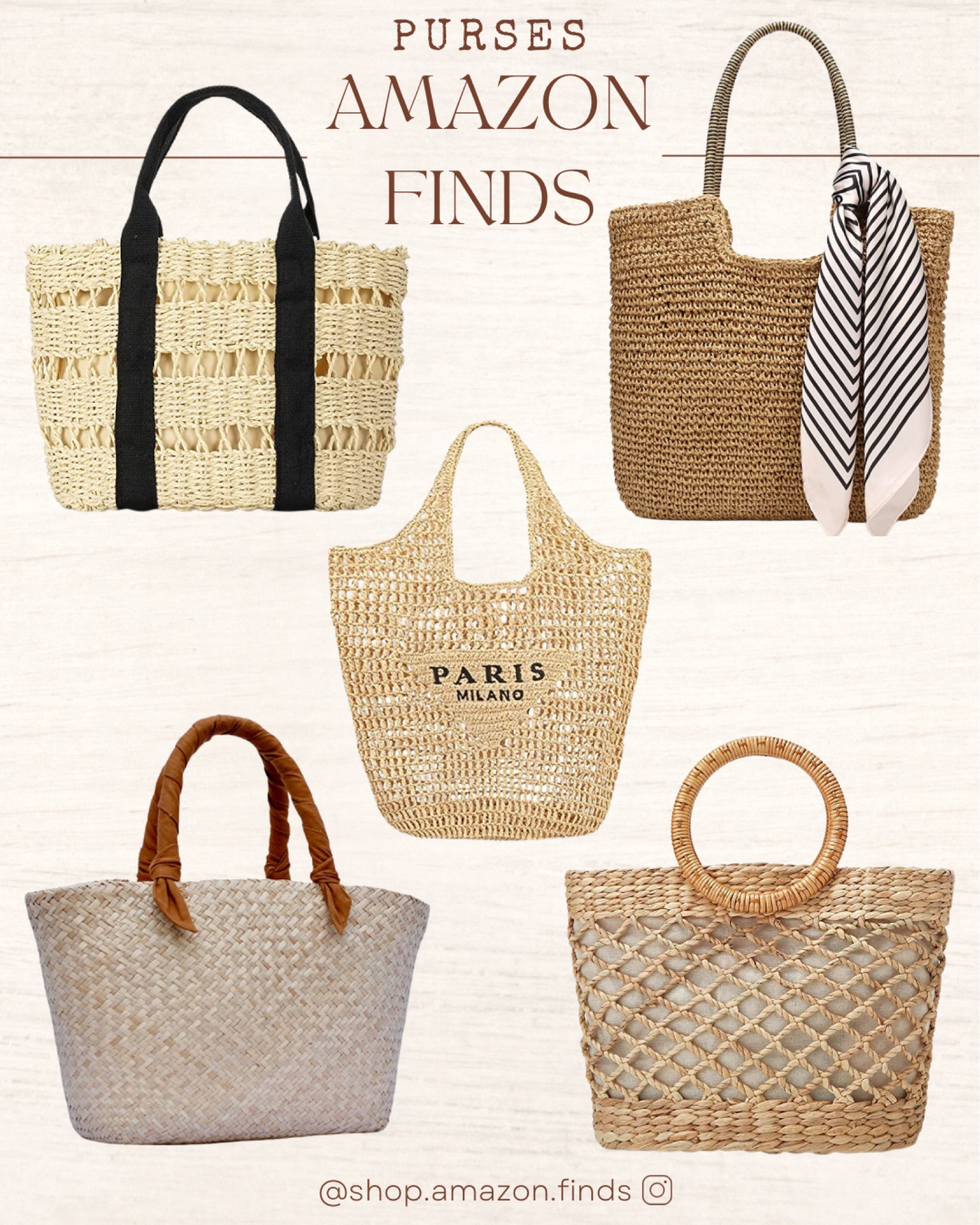 Looking for a great woven bag for the spring and summer? Check out these awesome purses from Amazon!

#LTKFind #LTKstyletip #LTKitbag