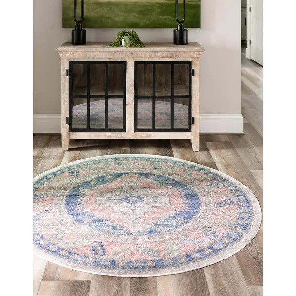 Shauntrelle Performance French Blue Rug | Wayfair North America
