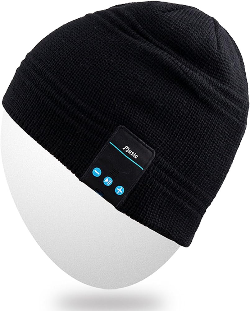 Rotibox Bluetooth Beanie Hat Wireless Headphone for Outdoor Sports Xmas Gifts | Amazon (US)