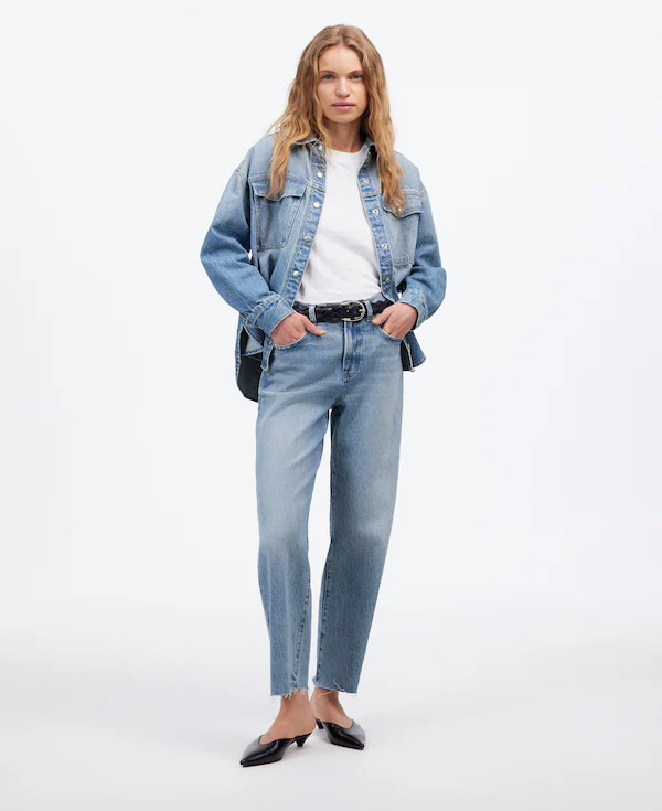 The Perfect Vintage Wide-Leg Crop Jean | Madewell | Madewell