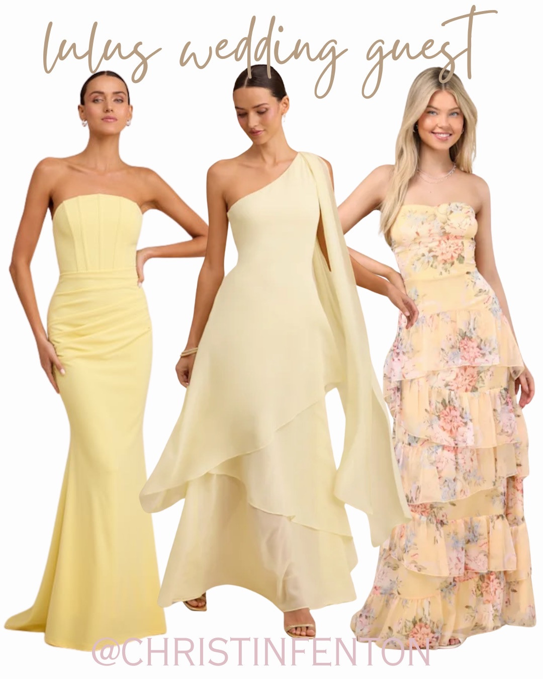 Lulus summer dresses, wedding guest dress, maxi dresses, midi dress, mini dress, anniversary dress, engagement photoshoot dress, bridesmaid dress, celebration dress, baby shower dress, maid of honor dress, mother of the bride dress, cocktail party dress, engagement dinner dress, honeymoon dress, floral dress, satin dress, formal dress  @shop.ltk #liketkit #lulusdresses #lulus #lovelulus 🥰 Thanks for being here & shopping with me! 🤍 Xo Christin

#LTKdayinmylife #LTKWedding #LTKPetite