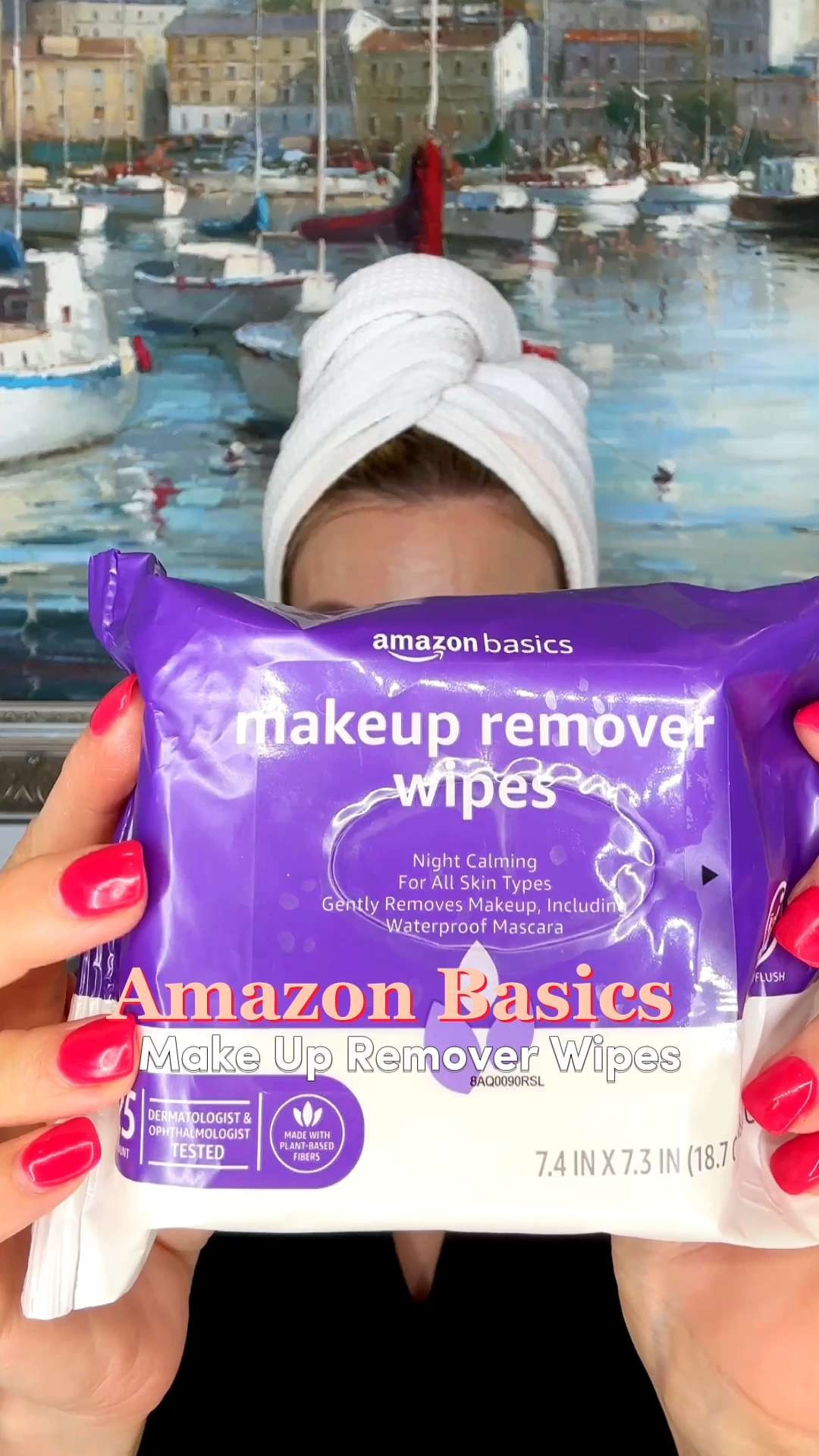 The ultimate "travel-friendly" secret for a fresh-faced glow! 🙌 I love that these Amazon Basics Makeup Remover Wipes are alcohol-free and ophthalmologist-tested, making them safe for sensitive eyes and skin. This product is good for the busy creator who needs a quick, reliable way to refresh their canvas after a long day of filming or events! 🌙 #LTKBeauty #LTKSkincare #LTKBeautyFinds #LTKSkincareFinds #AmazonBasics #SkincareRoutine #MakeupRemover #DailyEssentials #CleanSkin #BeautyHacks #AmazonFinds #SkincareEssentials 

#LTKdayinmylife #LTKgrwm #LTKBeauty