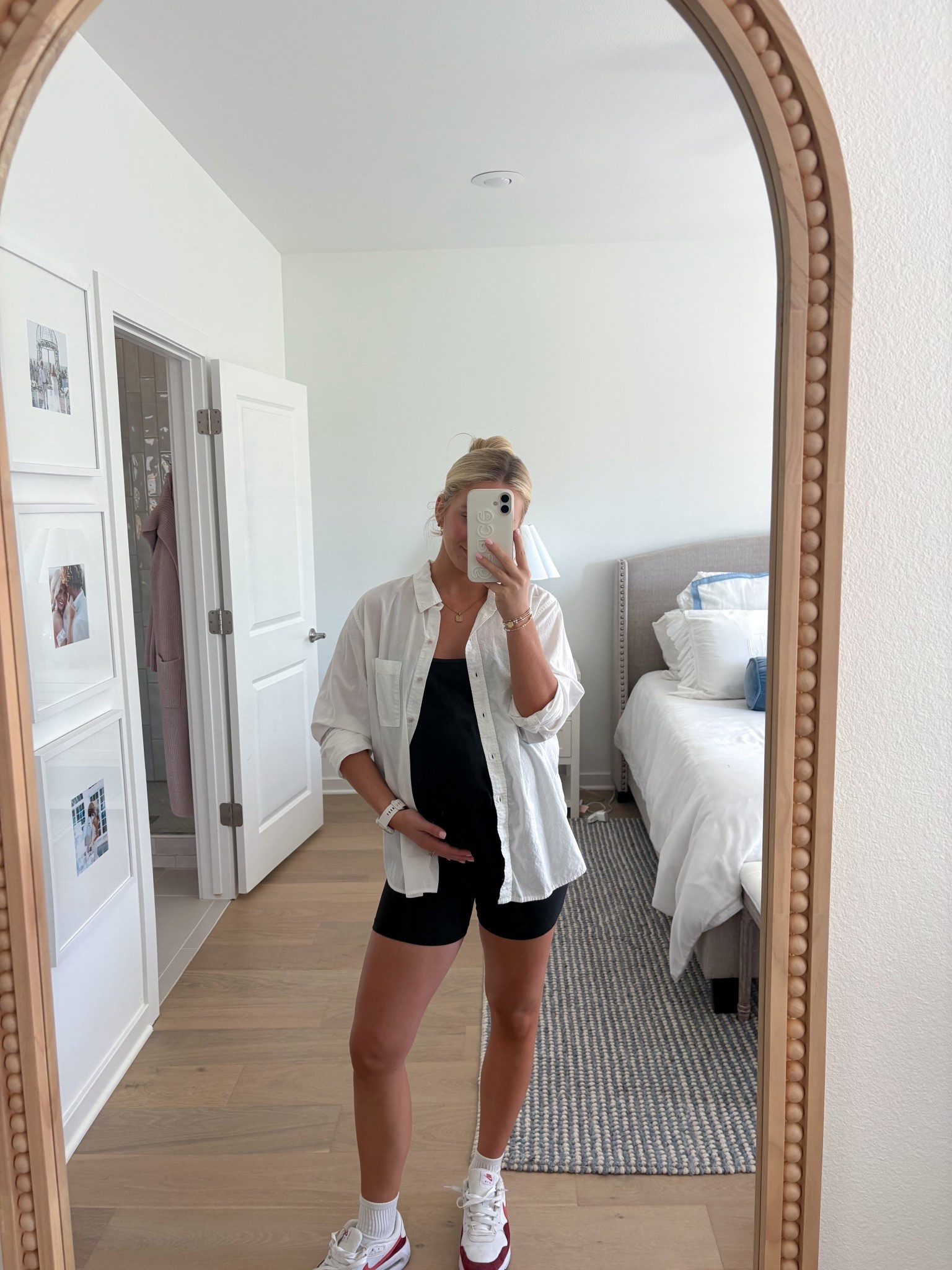 still living in this maternity romper🖤

#LTKStyleTip #LTKFindsUnder50 #LTKBump