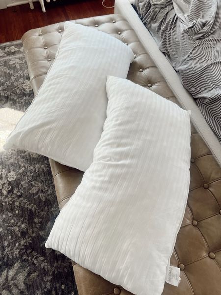 BED PILLOWS that feel like hotel pillows.  I just purchased two more so I can bring them to the hospital with me.   

#LTKcurves #LTKhome #LTKFind