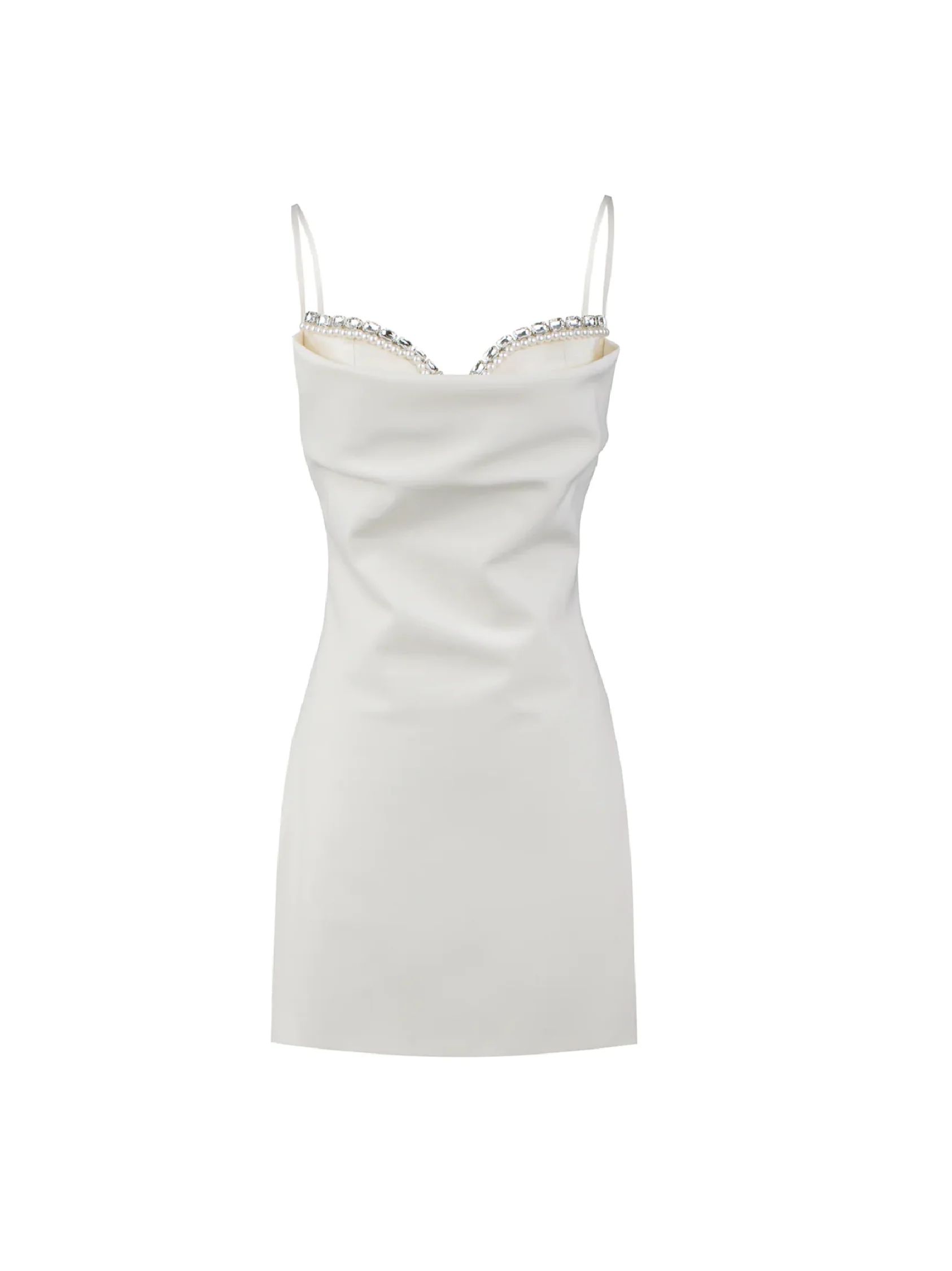 Elsie White Dress | Nana Jacqueline Designer Wear | Nana Jacqueline