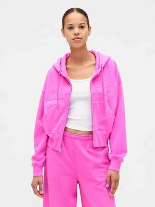 VintageSoft 1969 Logo Zip Hoodie | Gap (US)