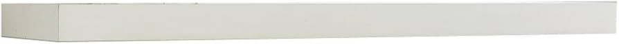 InPlace Shelving 0191801 Floating Wall Mountable Shelf with Invisible Brackets, White, 47.3-Inch ... | Amazon (US)