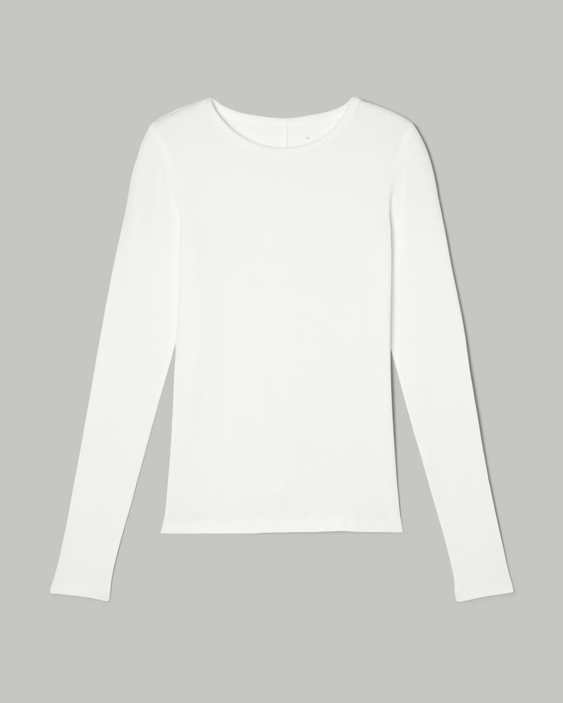 The Supima® Micro-Rib Long-Sleeve Crew | Everlane