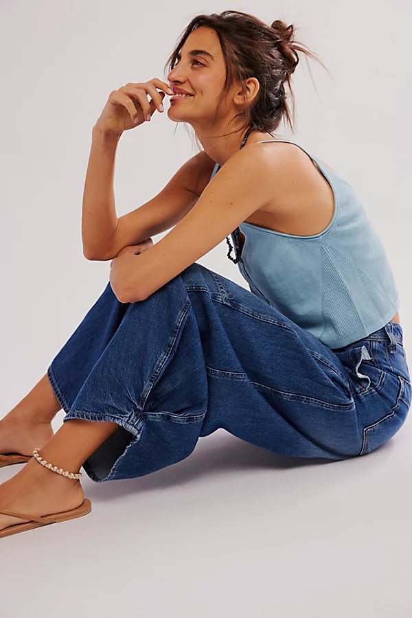 We The Free Kingston Baggy Barrel Jeans | Free People (Global - UK&FR Excluded)