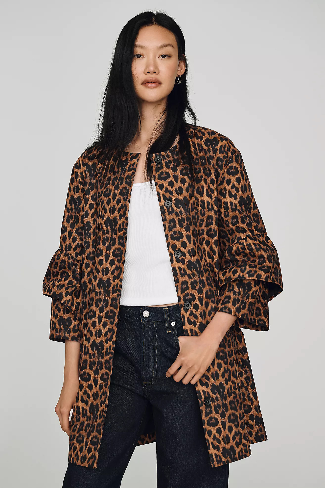 NVLT Animal Print Jacket | Anthropologie (US)