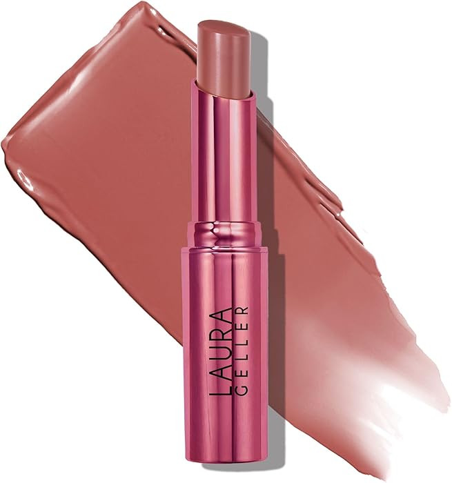 LAURA GELLER NEW YORK Jelly Balm Moisturizing Tinted Lip Balm - Kiss-n-Tell - Hydrating Vitamin E... | Amazon (US)