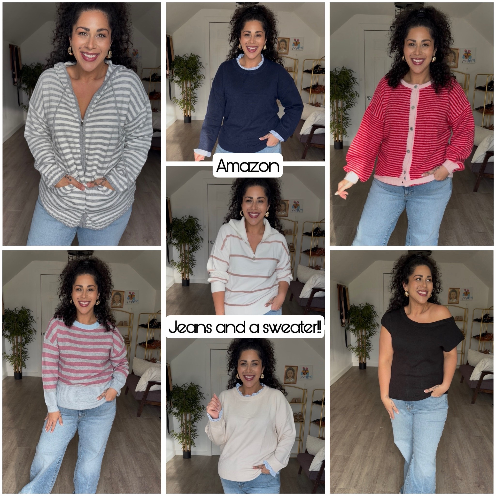 Sweater tops that are not boring❤️❤️

#LTKdayinmylife #LTKootd #LTKMidsize