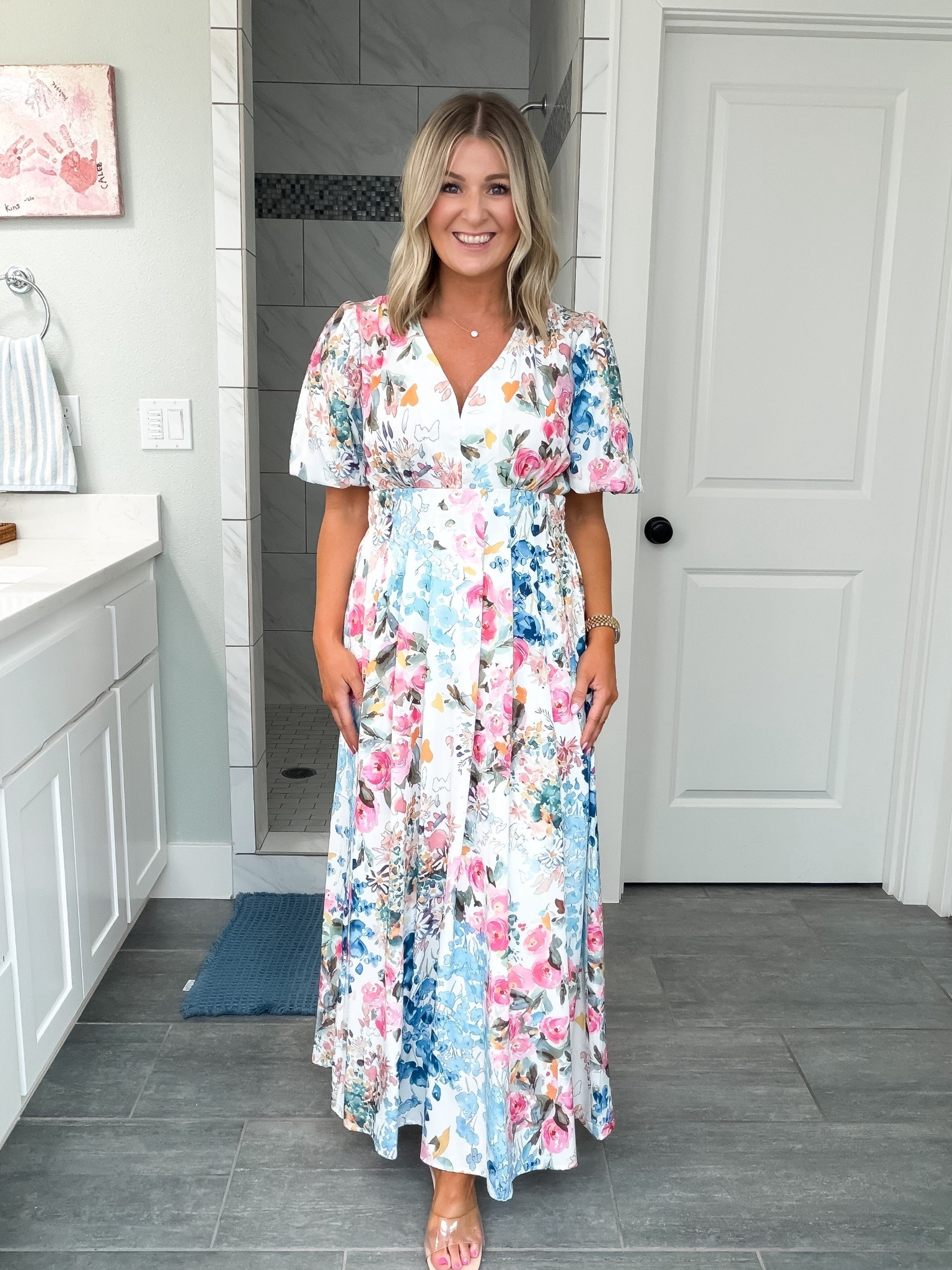 Easter dress | spring dress | event dress 

Wearing a medium 

#LTKOver40 #LTKSeasonal #LTKPetite