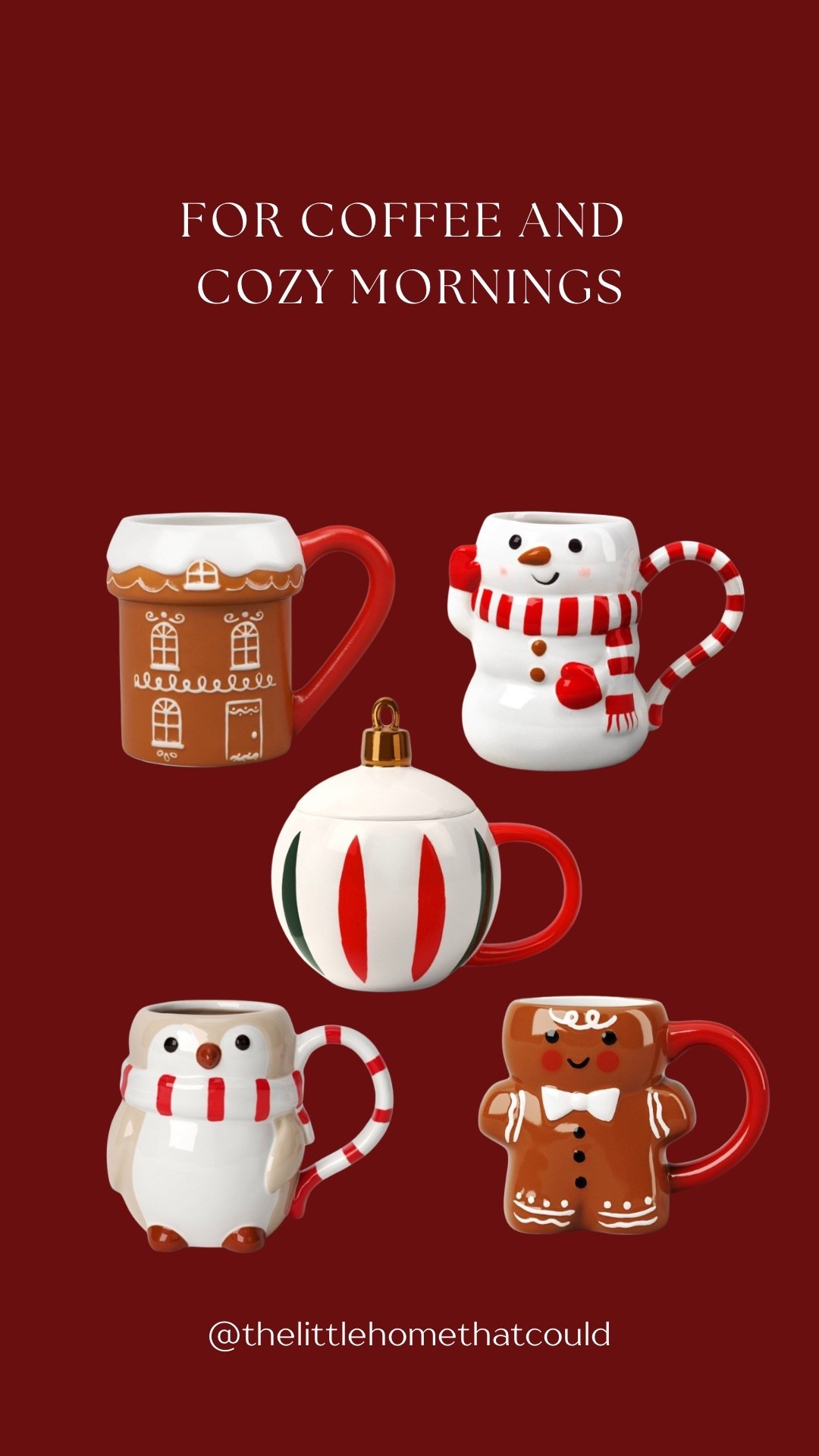 Cozy mugs for Christmas. Great stocking stuffers!

#LTKHoliday #LTKHome