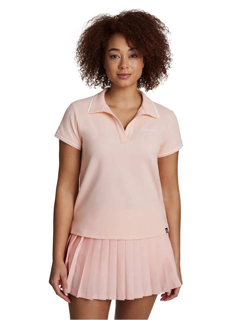 Reebok Women's Courtside Polo Shirt, Sizes XS-4X | Walmart (US)