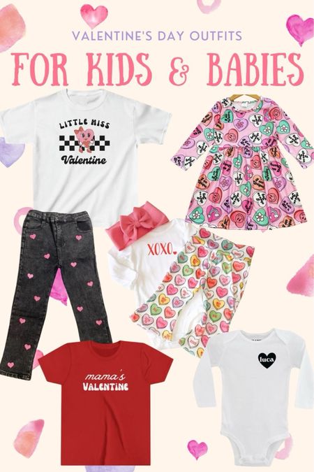 Valentine’s Day outfits for kids and babies
Little miss valentine etsy
Heart dress temu
Heart pants and xoxo onesie
Heart personalized custom valentine onesie
Mamas little valentine 
Heart embroidered jeans for girls


Follow my shop @linnstyleblog on the @shop.LTK app to shop this post and get my exclusive app-only content!

#liketkit 
@shop.ltk
https://liketk.it/4rQB5


Follow my shop @linnstyleblog on the @shop.LTK app to shop this post and get my exclusive app-only content!

#liketkit #LTKbaby #LTKfamily #LTKkids #LTKbaby #LTKGiftGuide #LTKkids
@shop.ltk
https://liketk.it/4rQBz

#LTKkids #LTKGiftGuide #LTKbaby