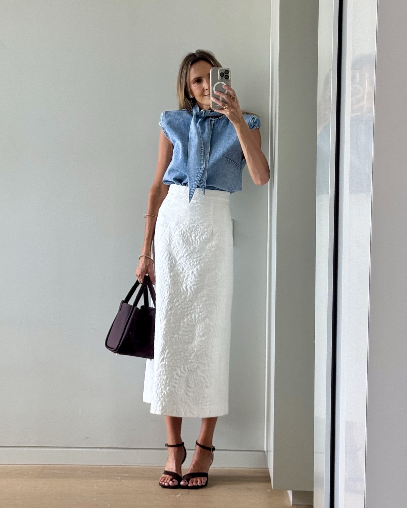 Denim heaven with this new take on a denim shirt 

#LTKstyletip #LTKover50style #LTKaustralia