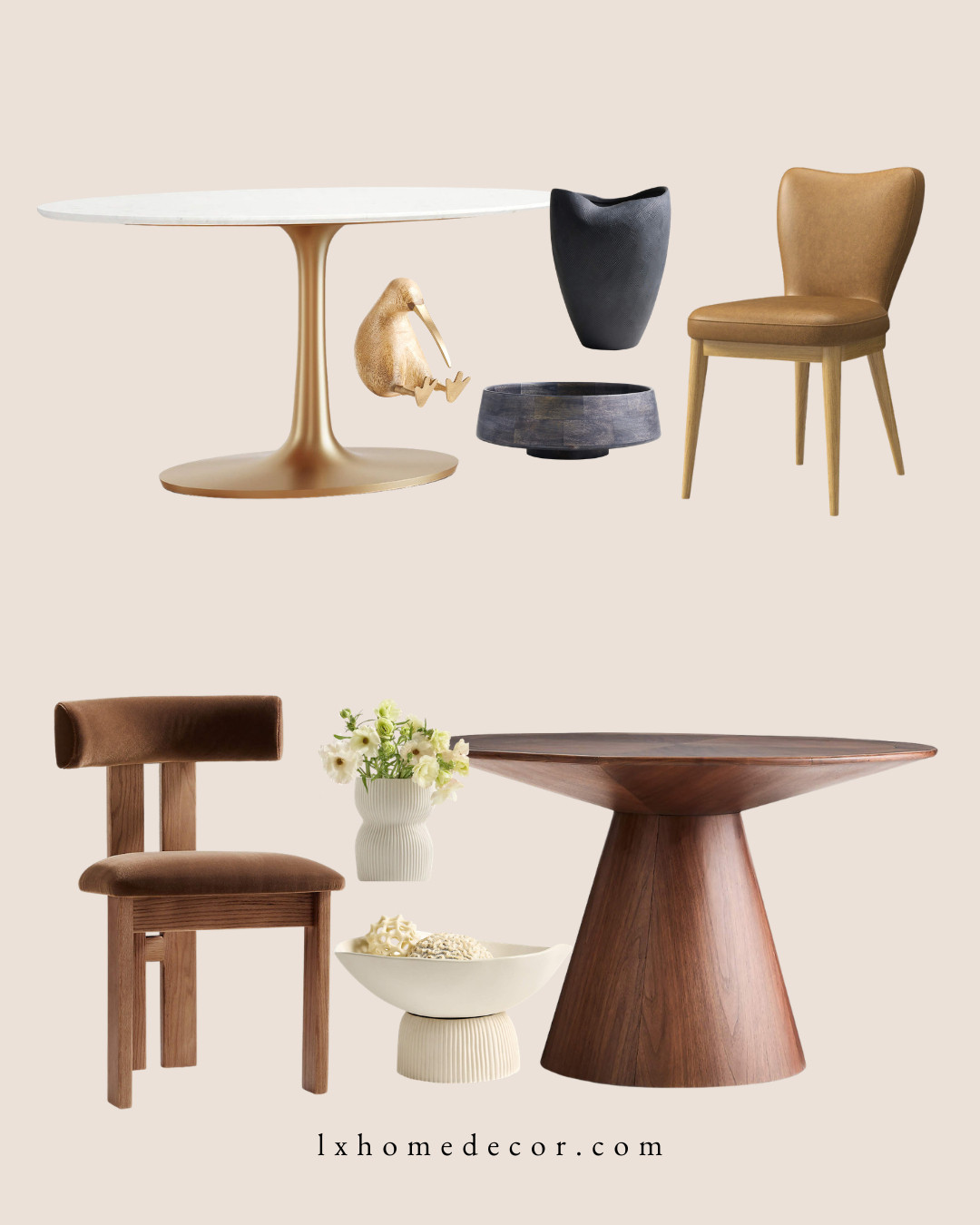 I’m loving how these silhouettes play with form and texture. Whether you prefer the airy white pedestal table or the grounded, dark wood conical design, both pieces make a massive statement. These are the high-end staples your dining space needs. Shop the look below!

#LTKhome #DiningInspo #ModernHome #InteriorDesign 

 #LTKSpringSale #LTKHome #LTKSaleAlert