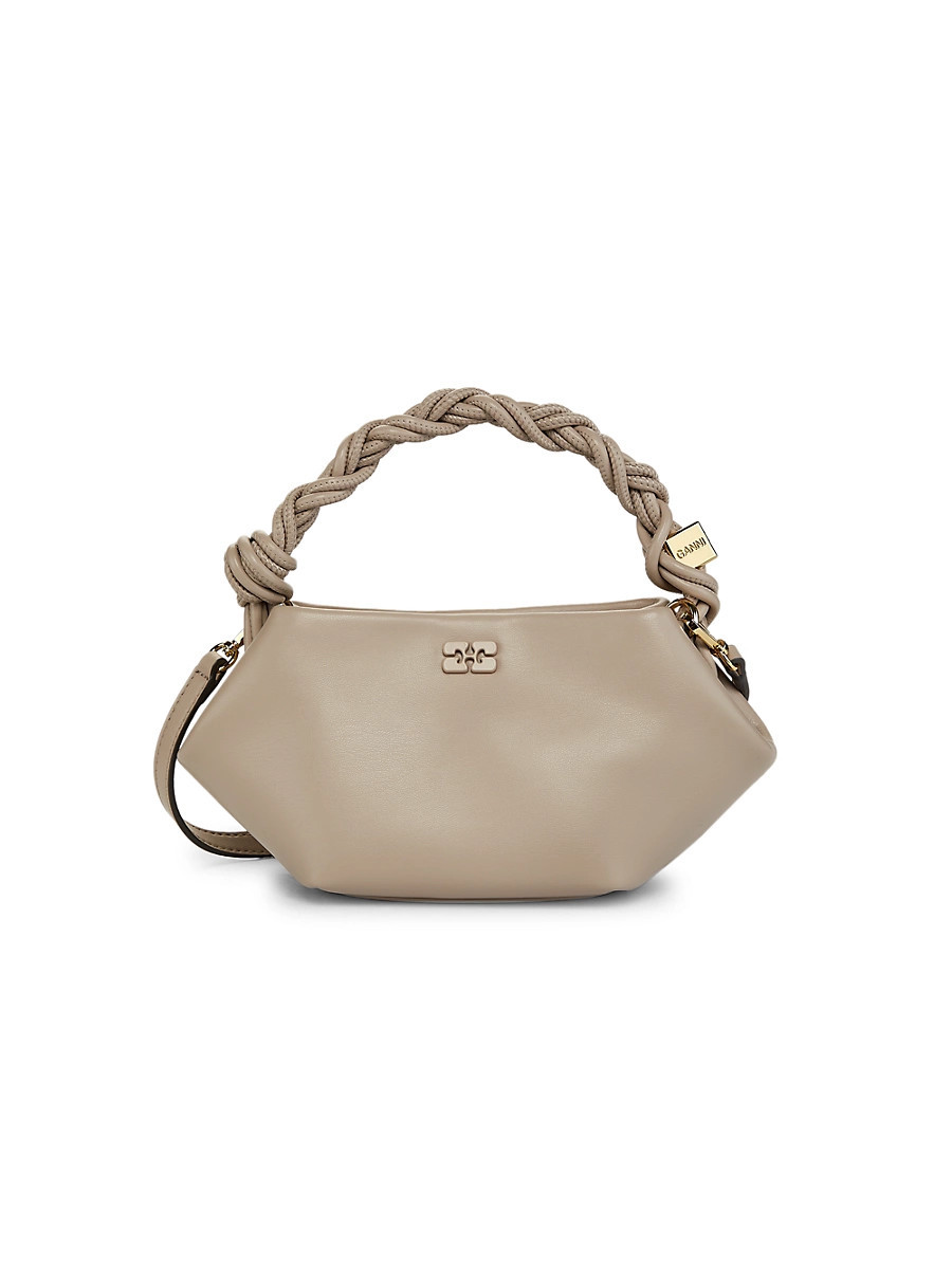 Women's Mini Bou Ganni Top Handle Bag - Oyster Gray | Saks Fifth Avenue