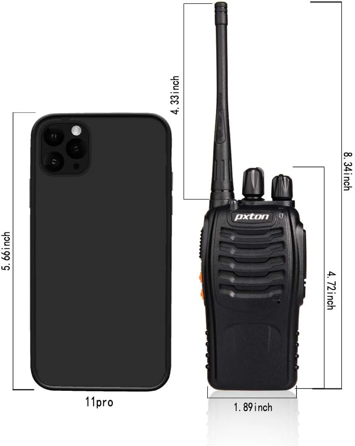 Walkie Talkies Rechargeable Long Range Two-Way Radios with Earpieces,2-Way Radios UHF Handheld Tr... | Amazon (US)