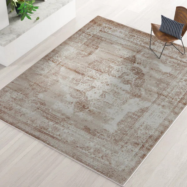 Brandt Oriental Beige Area Rug | Wayfair North America