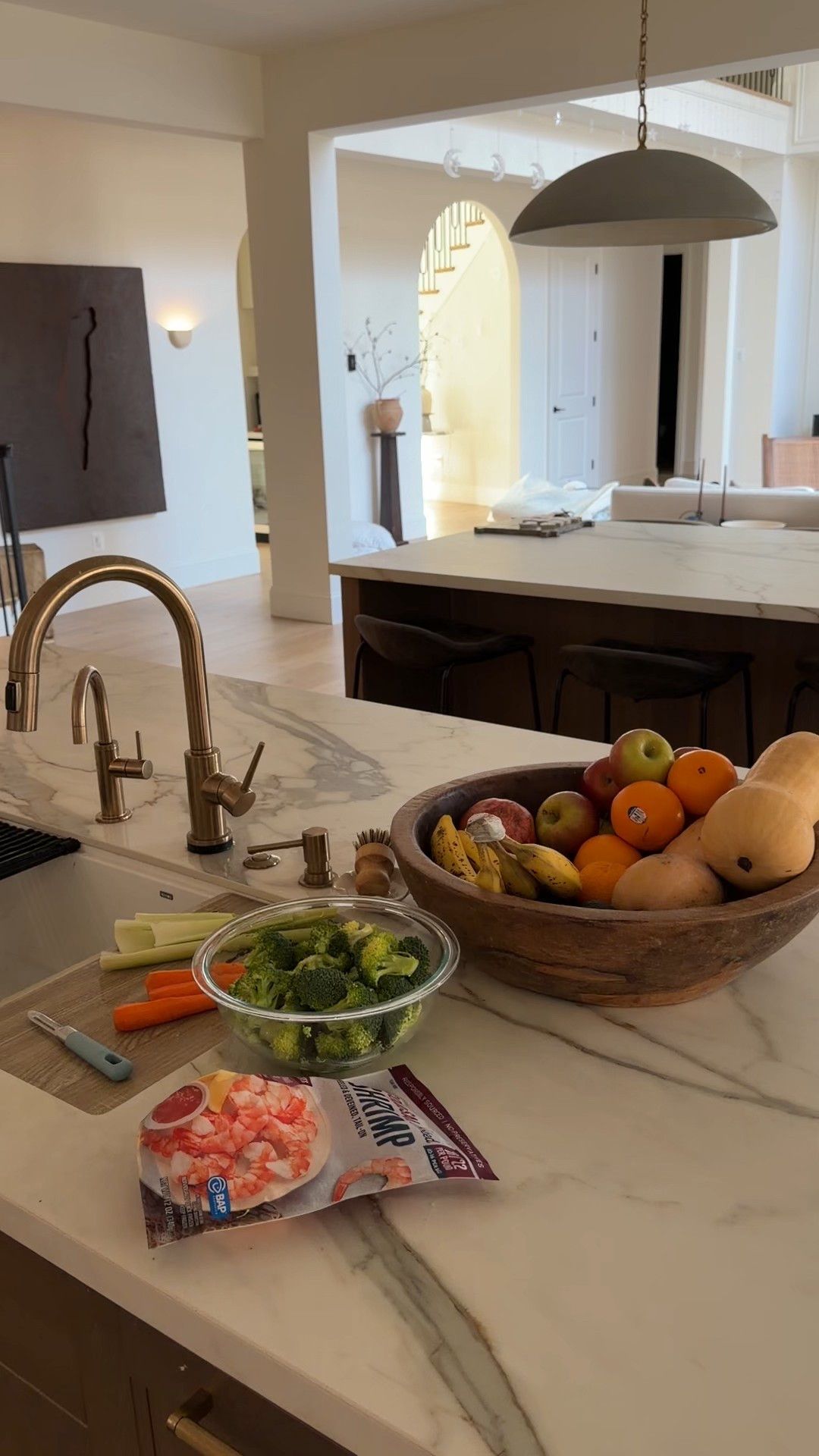 Reclaimed wood bowl and touch skin

#LTKHome