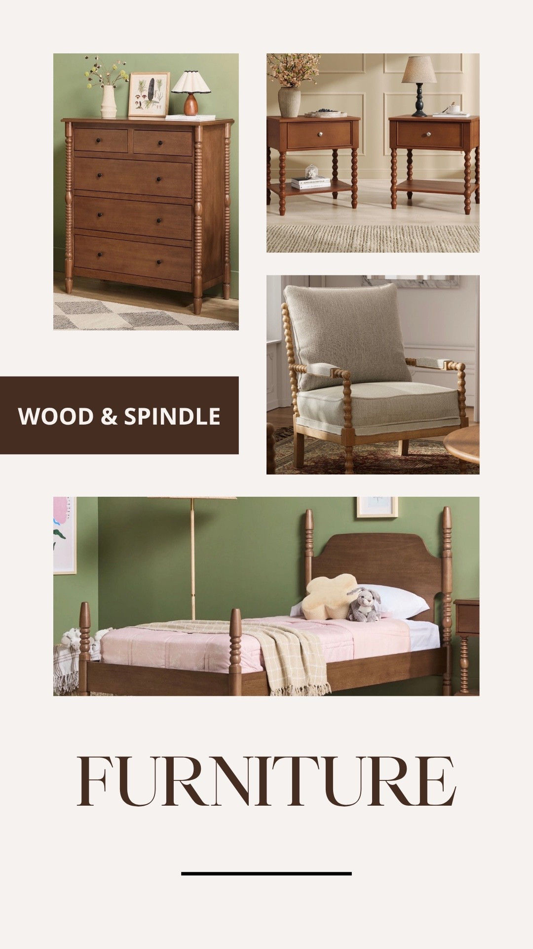 Create a cozy space with a classic vibe with this Walmart furniture ✨ Loving the warm wood tones and timeless spindle details 🪑💛 #HomeStyle #CozyVibes #WalmartFinds #FurnitureInspo #LTKHome

#LTKmomlife #LTKHome