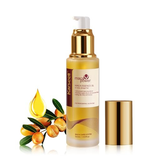 Karseell Moroccan Argan Oil for Hair Healing Cold Pressed Weightless Argan Oil Hair Serum for Dry Damaged Hair 50ml | Amazon (US)