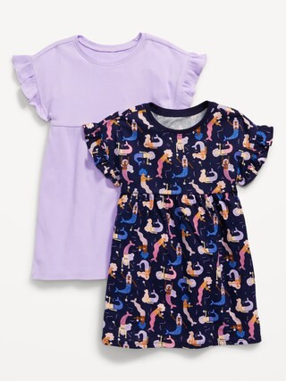 Flutter-Sleeve Dress 2-Pack for Toddler Girls | Old Navy (US)