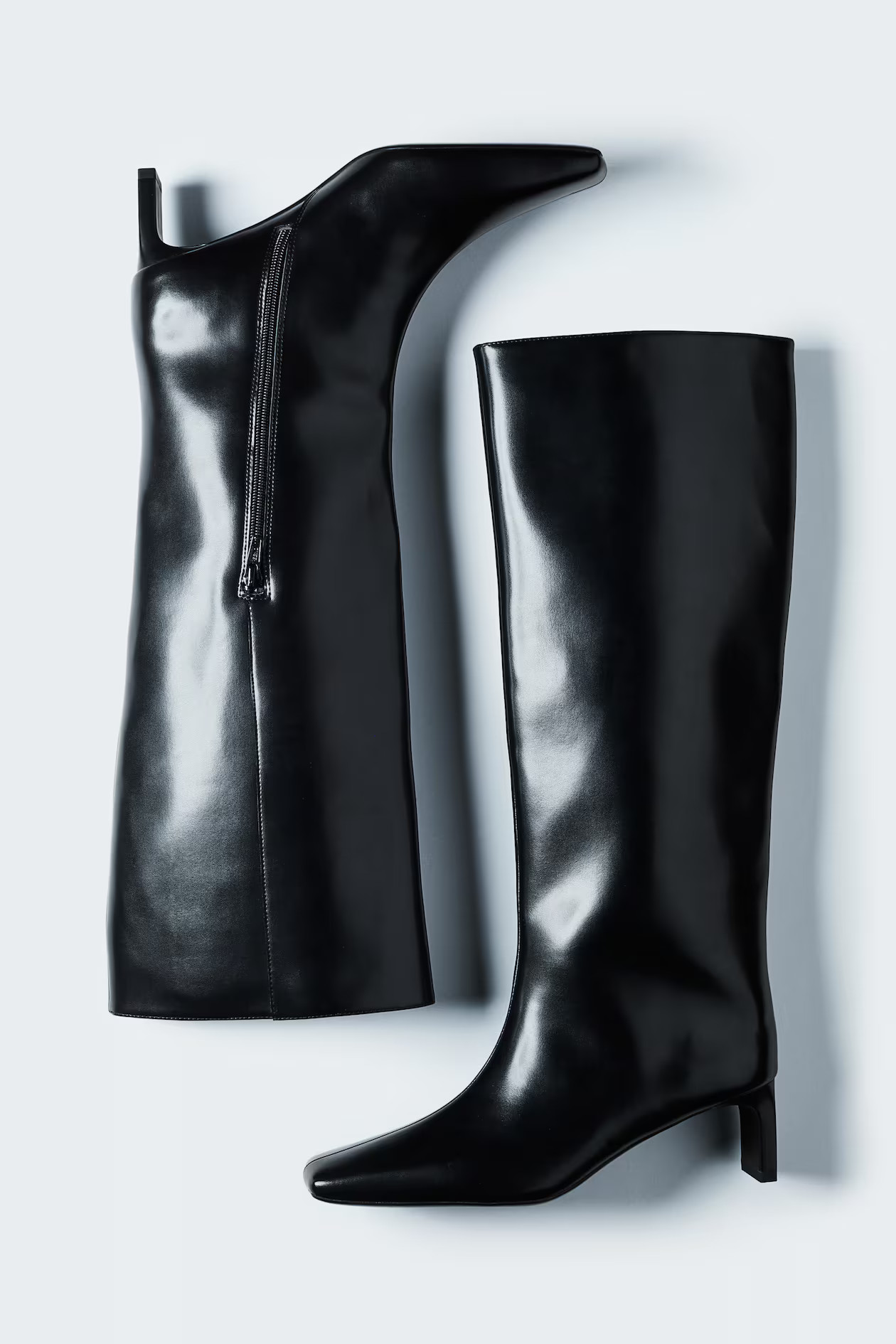 Knee-high boots - Black - Ladies | H&M GB | H&M (UK, MY, IN, SG, PH, TW, HK)