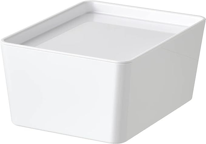 8 X KUGGIS Box with lid, white13x18x8 cm + FINCHLEY REFILL PEN FREE | Amazon (UK)