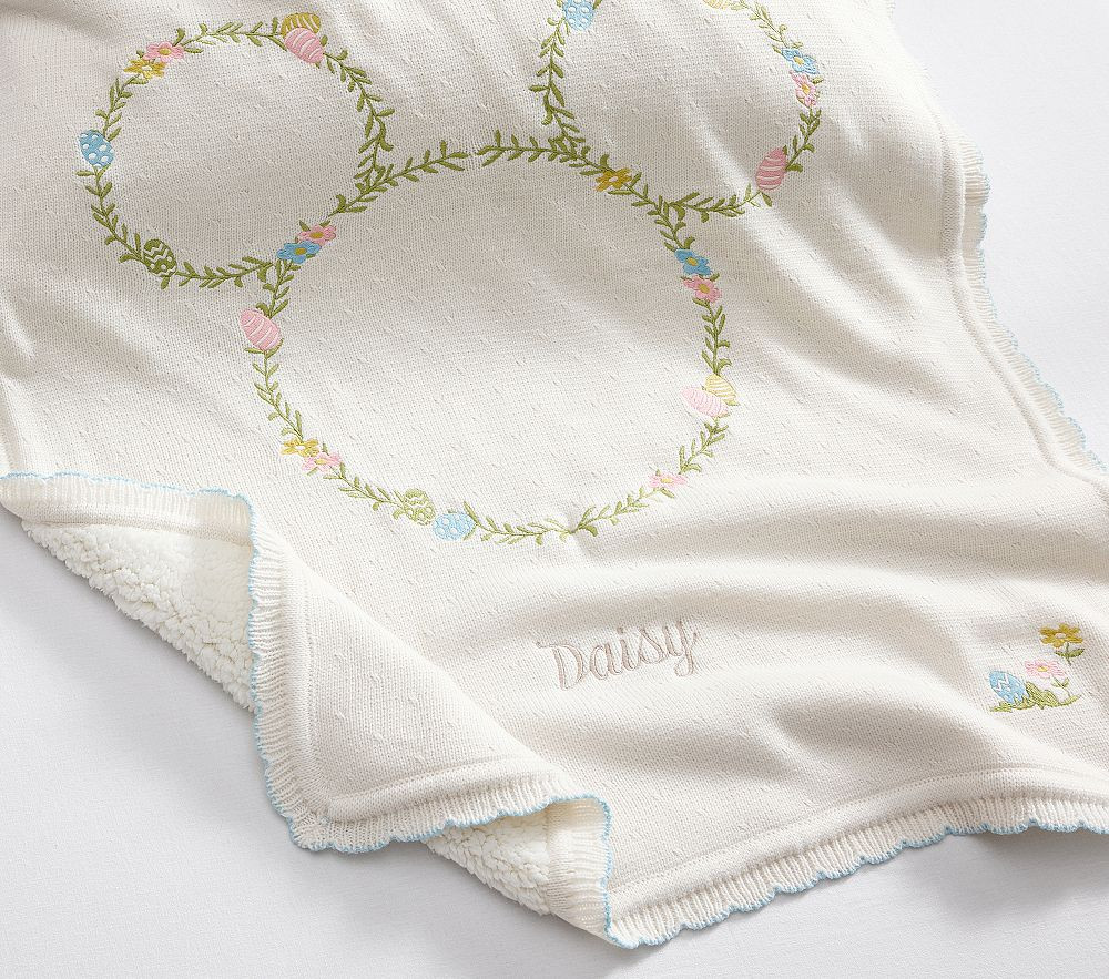 Disney Mickey Mouse Easter Heirloom Baby Blanket | Pottery Barn Kids